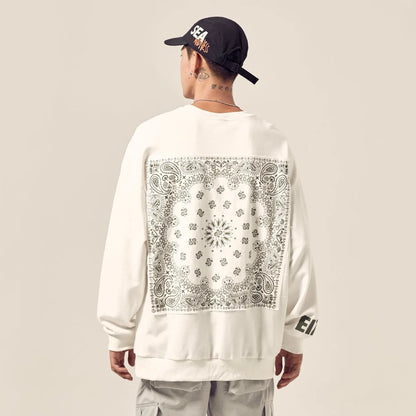 Men's autumn retro ethnic style sweater CJWY1912078