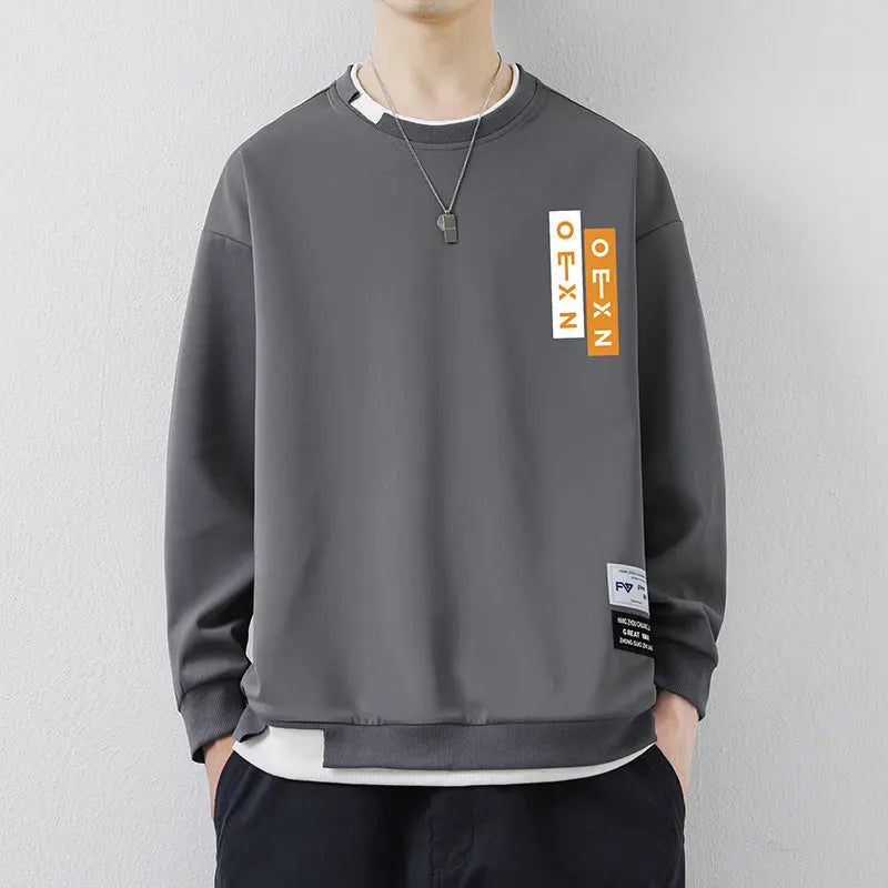 Men's Casual Sweatshirt Round Neck Pullover Top - InsPrint  - Men's Casual Sweatshirt Round Neck Pullover Top - InsPrint  - Men's Casual Sweatshirt Round Neck Pullover Top - InsPrint -  - #tag1# - Men's Casual Sweatshirt Round Neck Pullover Top - InsPrint