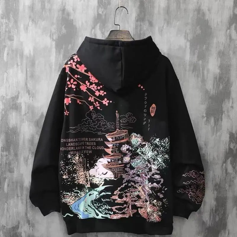 Harajuku Style Loose Hoodie CJNS1027238