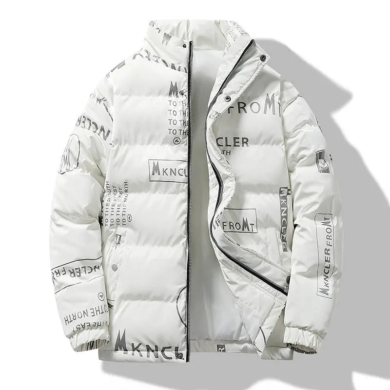 Printed Winter Men's Fashion jacket - InsPrint