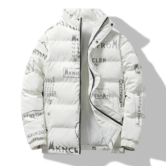 Printed Winter Men's Fashion jacket - InsPrint