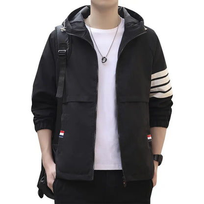 Trendy Men's Versatile Thin Cardigan Hoodie for Summer CJWY1912078