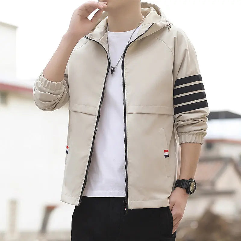 Trendy Men's Versatile Thin Cardigan Hoodie for Summer CJWY1912078