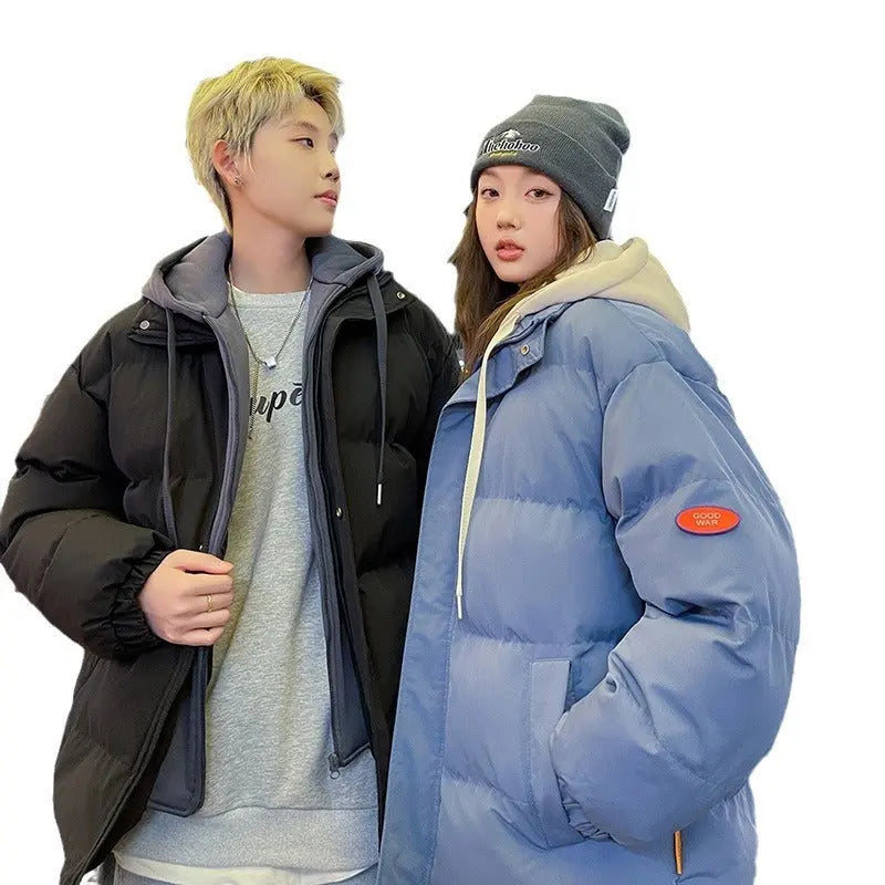 Two-piece Cotton-padded Thermal Wear Winter Hooded Couple jacket CJWY1912078