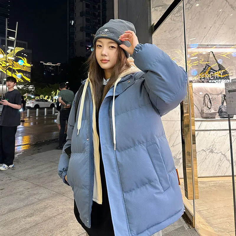 Two-piece Cotton-padded Thermal Wear Winter Hooded Couple jacket CJWY1912078