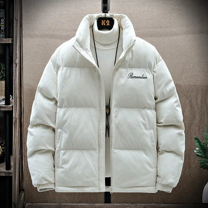 Waffle Coat Winter Warm And Trendy Cotton Coat CJWY1912078