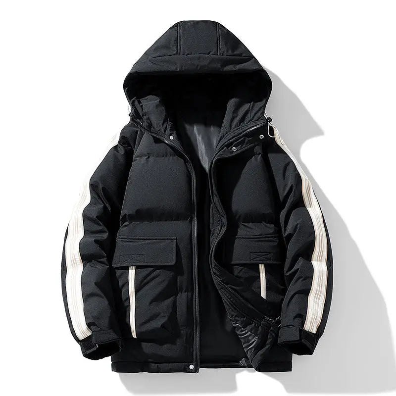 Winter Men's Cotton-padded Coat Outdoor Teen Hooded CJWY1912078