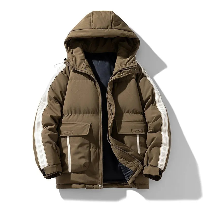 Winter Men's Cotton-padded Coat Outdoor Teen Hooded CJWY1912078