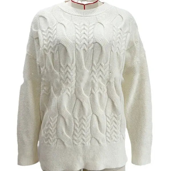 Women's Fashionable Pullover Long-sleeved Sweater Top CJWY1912078