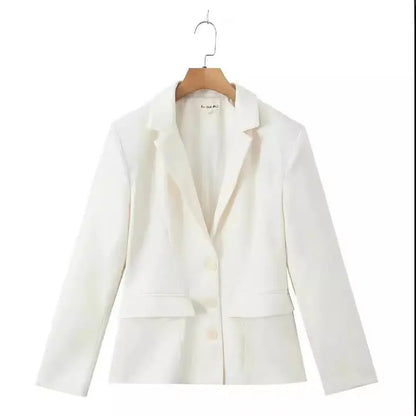 Women's Pure Colour Suit Jacket CJWY1912078