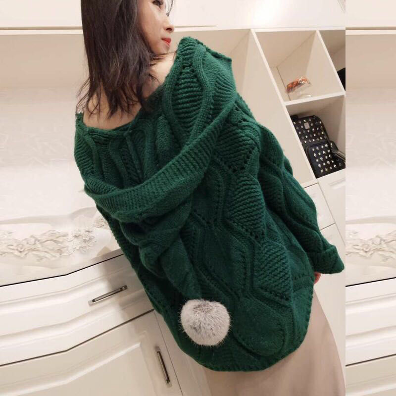 Women's Hat Knitted Cardigan Jacket Sweatshirt CJWY1912078