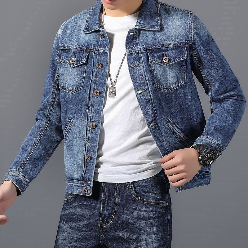 Men's Square Collar Casual Loose New Style Jacket CJWY1912078