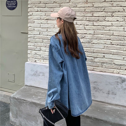 Work wear Denim Long-sleeved Casual Jacket for Summer CJWY1912078