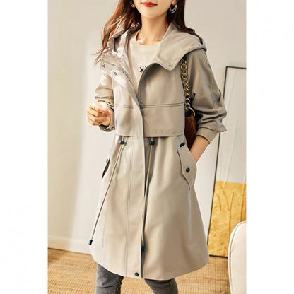 Women's Spring And Autumn Windbreaker Korean Fashion jacket - InsPrint