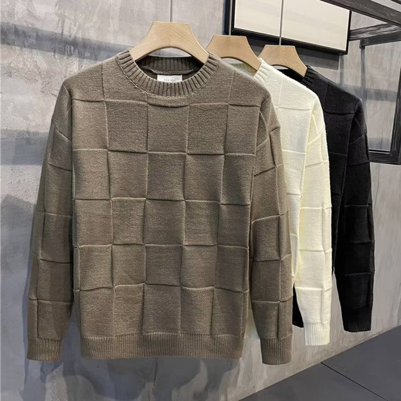 Men's Round Neck Long Sleeve Bottoming Shirt Sweater CJWY1912078