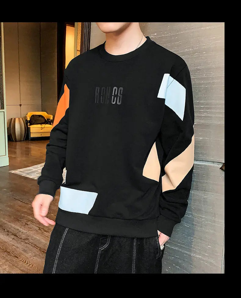 Long-sleeved T-shirt Men's Bottoming Shirt Loose Round Neck Compassionate sweatshirt - InsPrint  - Long-sleeved T-shirt Men's Bottoming Shirt Loose Round Neck Compassionate sweatshirt - InsPrint  - Long-sleeved T-shirt Men's Bottoming Shirt Loose Round Neck Compassionate sweatshirt - InsPrint -  - #tag1# - Long-sleeved T-shirt Men's Bottoming Shirt Loose Round Neck Compassionate sweatshirt - InsPrint