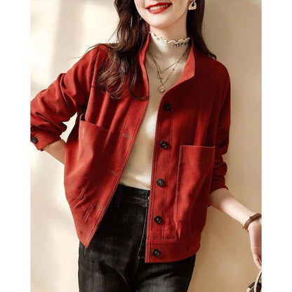 Versatile Loose And Thin Solid Colour Jacket for Summer CJWY1912078