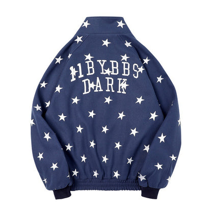 Autumn New Cardigans Star Hoodie Men Loose CJWY1912078