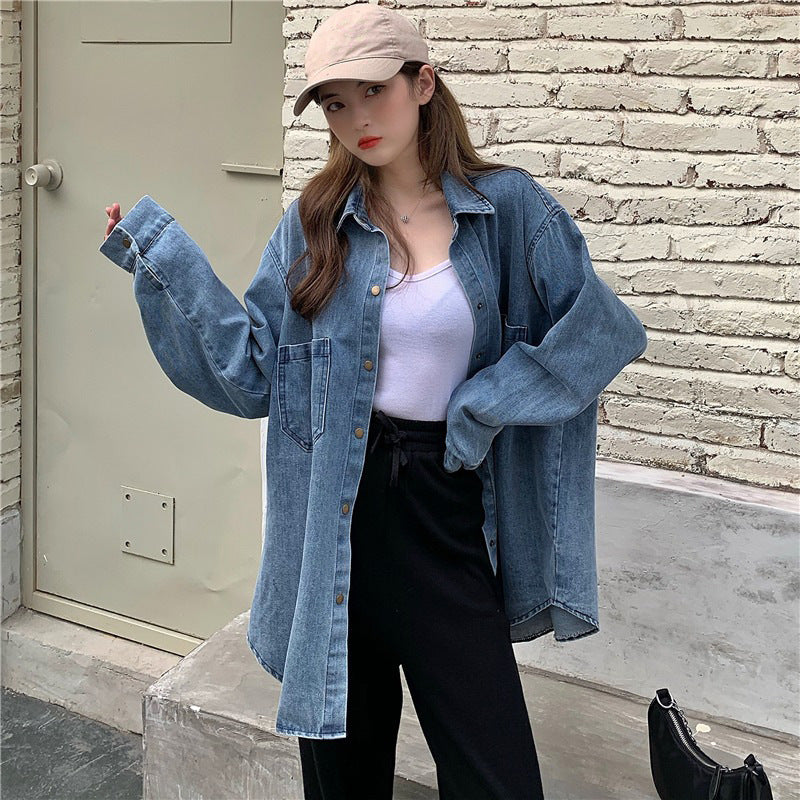 Work wear Denim Long-sleeved Casual Jacket for Summer CJWY1912078