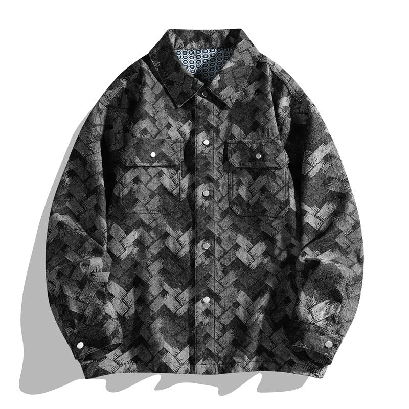 Trendy All-matching Loose Lapels Jacket - InsPrint