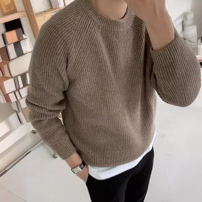 Sweater Men's Loose And Lazy Style All-matching Pullover Thickened Sweater CJWY1912078