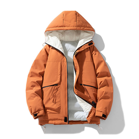 New Style Hooded Padded Jacket Men - InsPrint